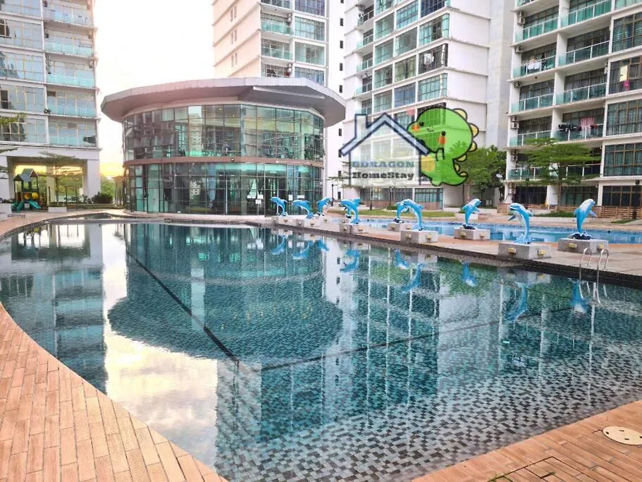 Mr Brown'S Lovely Studio With Balcony Palazio By Gdragon Homestay Johor Bahru Apartment