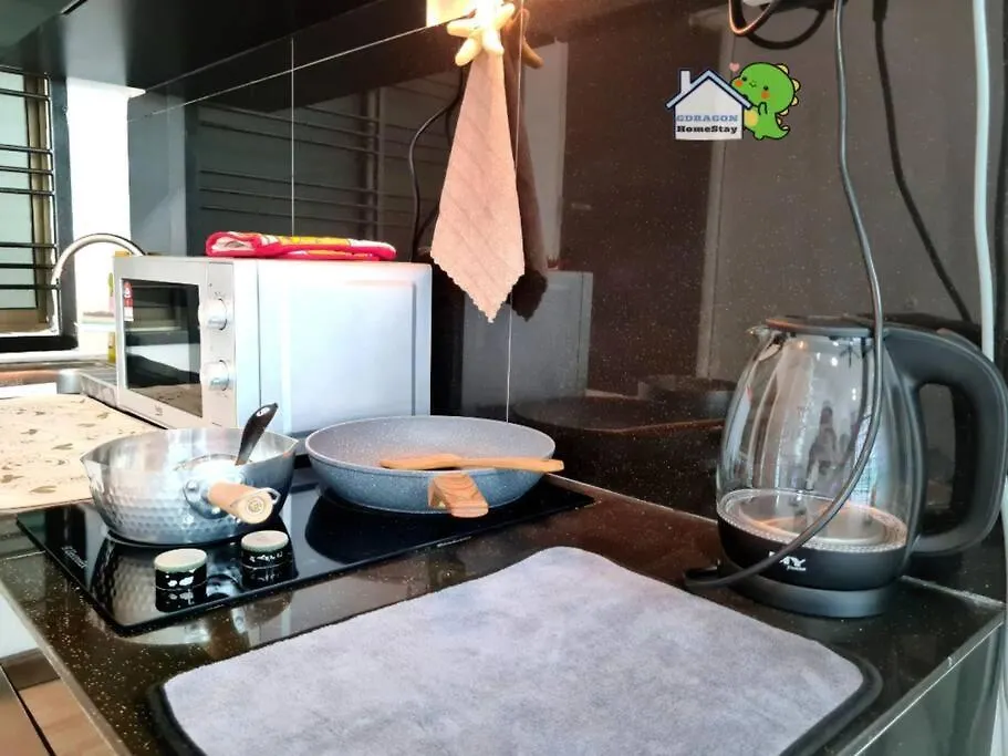 Apartment Mr Brown'S Lovely Studio With Balcony Palazio By Gdragon Homestay Johor Bahru