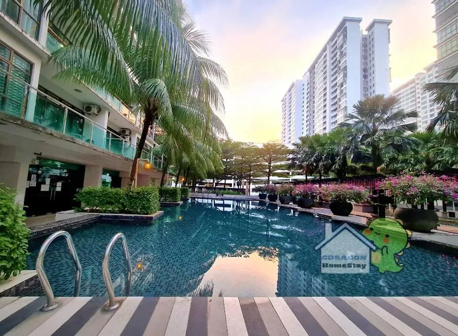 Mr Brown'S Lovely Studio With Balcony Palazio By Gdragon Homestay Johor Bahru